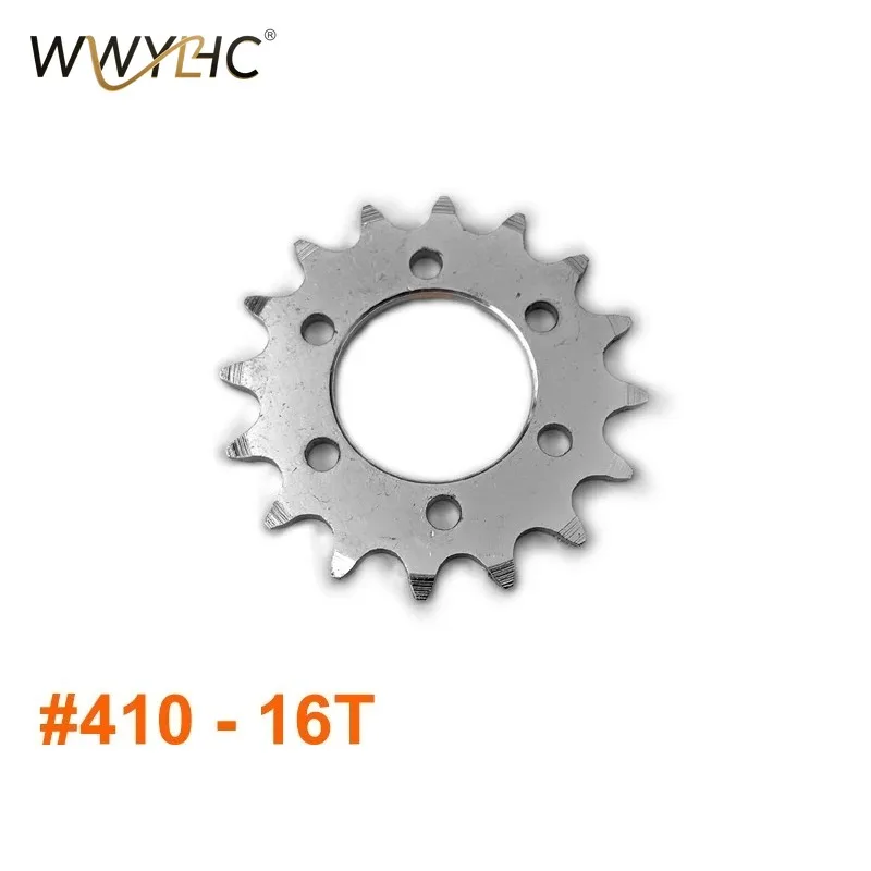 Suitable for 16T Fixed Gear Instead of Disc Brake，Bolts-fixed Single Speed Chain Wheel for Bicycle Chain