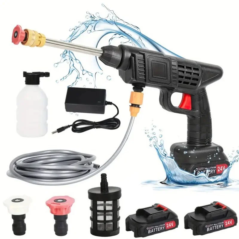 Pistola ad acqua per auto da 3,5 MPa, strumenti per la pulizia del giardino domestico, versatile macchina per la pulizia ad alta pressione, lavaggio auto domestico per lavare le auto