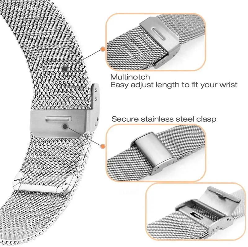 Metallarmband für Redmi Watch 6 Active/6 Lite/6 5 4 Edelstahl-Armband Correa für Xiaomi Mi Band 8 9 10 Pro Armbänder – Detail 16