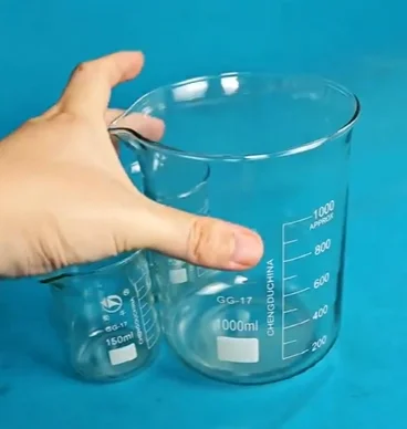 Shuniu Low Form Beaker Heat Resistant with Scale 25/100/250/400/500/600/1000ml Lab Equipment
