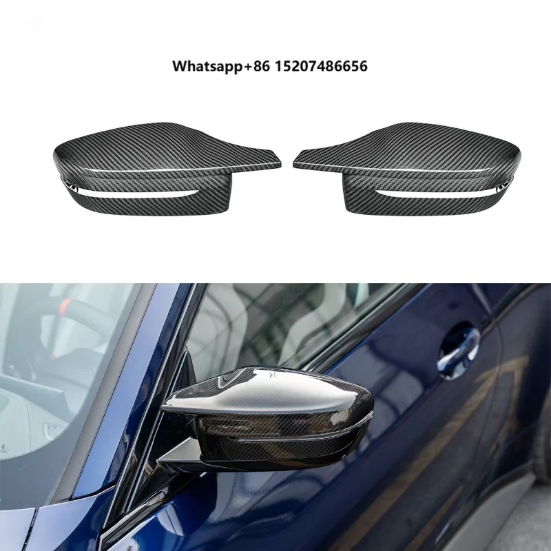 High Strength Ultra Lightweight Dry Carbon Side Mirror Shell Anti Collision Parts for  M3 G80 M4 G82 G83
