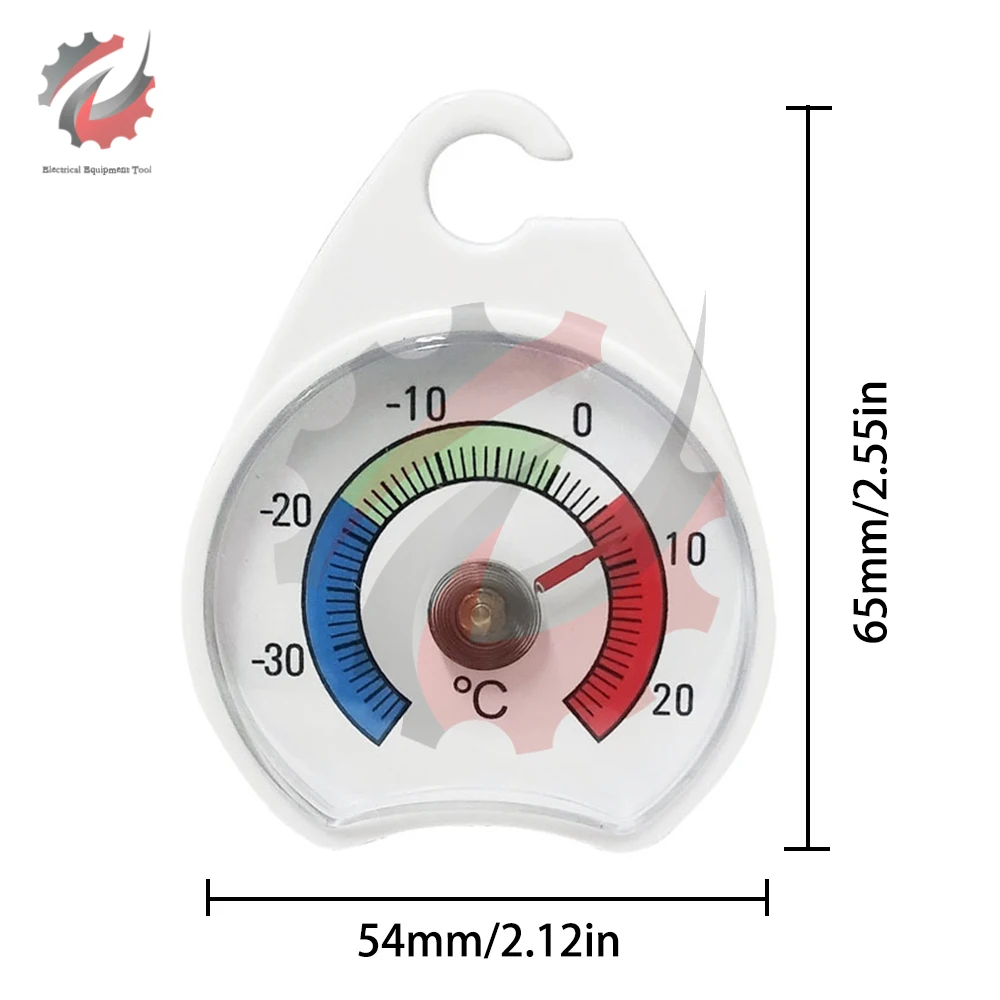 Termometr do lodówki-30-20 ° C Klasyczny termometr do lodówki Termometr do zamrażarki