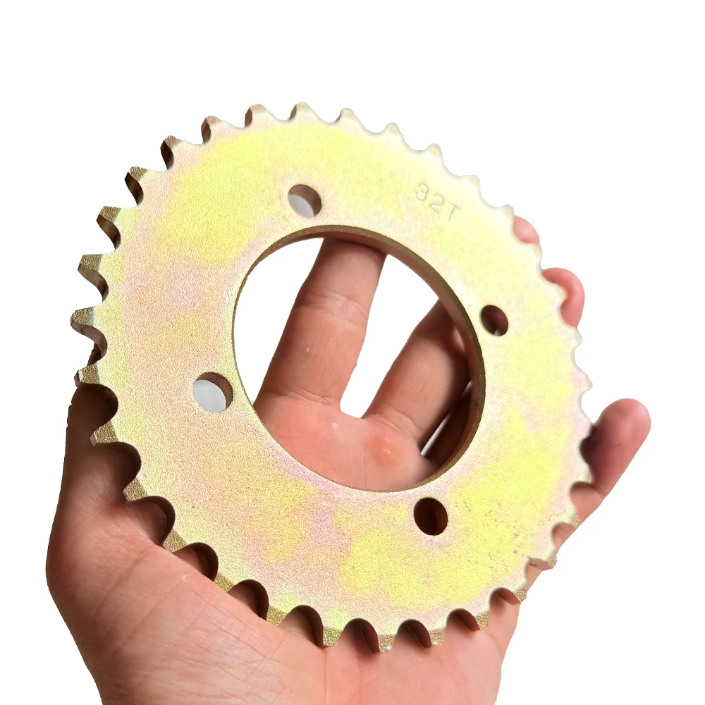 420 Chain 32 Teeth Rear Sprocket ID 64mm For Yamaha PW80 PY80 Peewee Y-Zinger 80 Motorcycle Dirt Bike Parts
