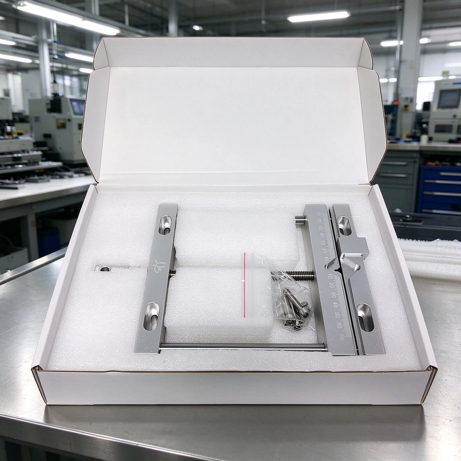 Flat Tongs Aluminium Alloy Precision Parallel-Jaw Vice Holding Width 144mm for CNC Router Engraving Machine Easy to Use