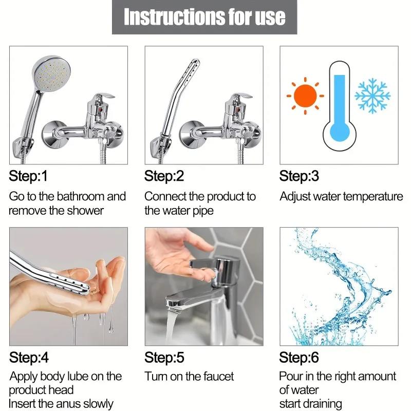 منظف فوهة ألومنيوم محمول للجنسين مع حقيبة سفر