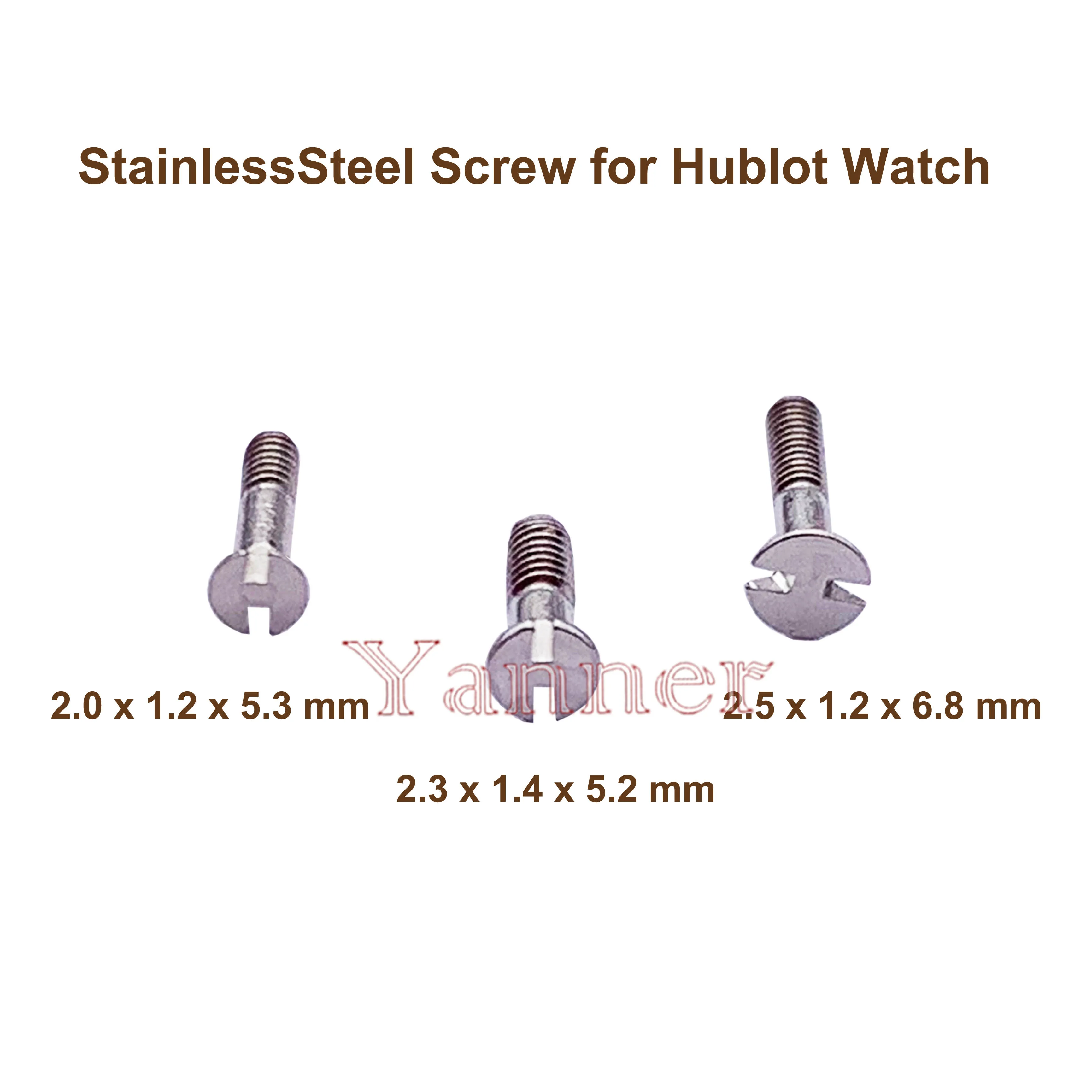 Stainless Steel Screws for Hublot Watch - Watch Repair Parts for Watchmakers