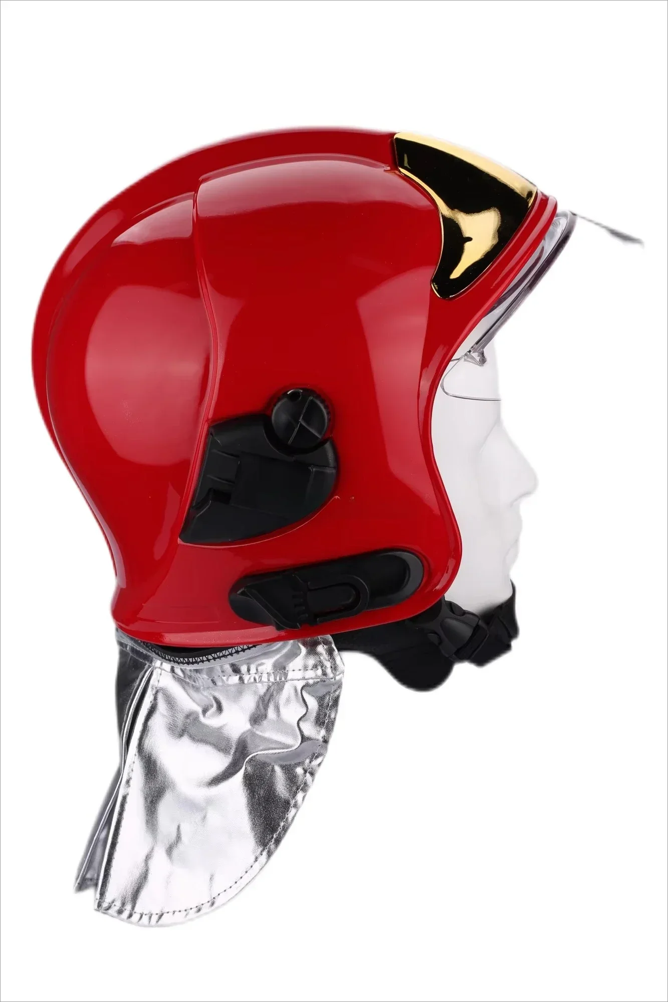 Casco de Bombero MSA F1 en Oferta, Casco de Seguridad contra Incendios, Casco de Bombero Gallet F1 EN443 EN397, Casco de Rescate Estilo Americano y Europeo