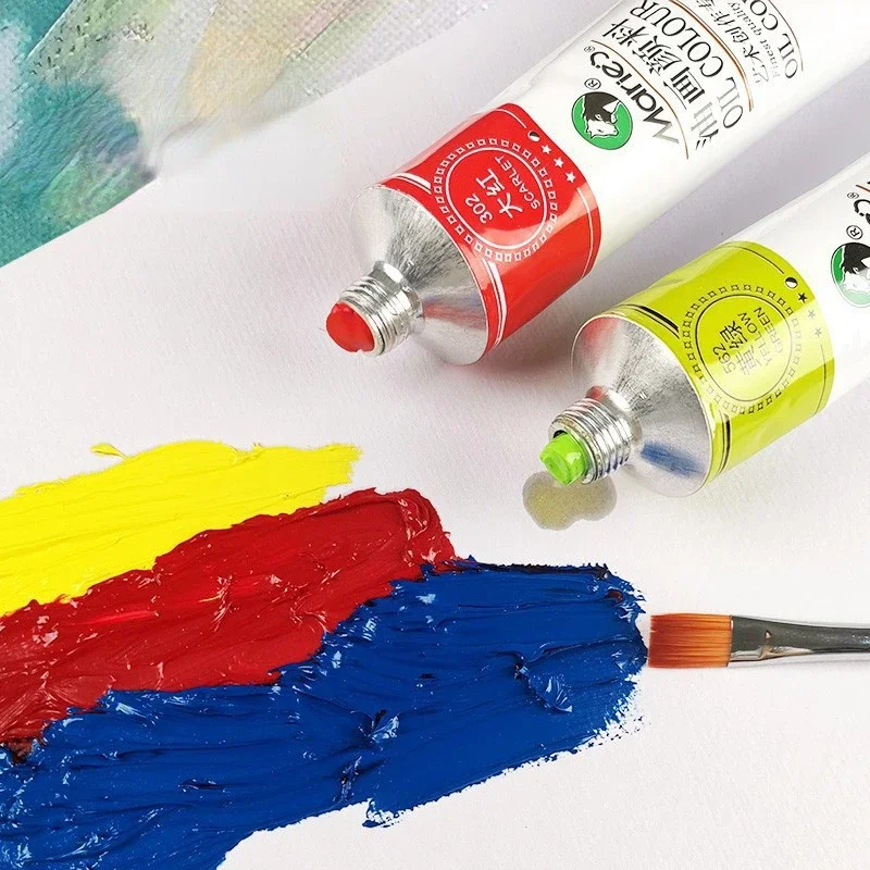 Imagem -03 - Único Óleo Pintura Tubo de Alumínio para Estudantes Pintura Criação e Esboço Cor Especial Arte Suprimentos 50ml 170ml