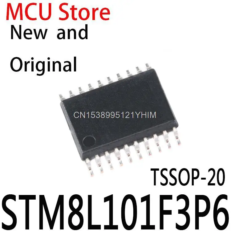 10PCS Neue und Original 8L101F3P6 ST TSSOP-20 Mikrocontroller ChipIC MCU 8BIT 8KB FLASH STM8L101F3P6