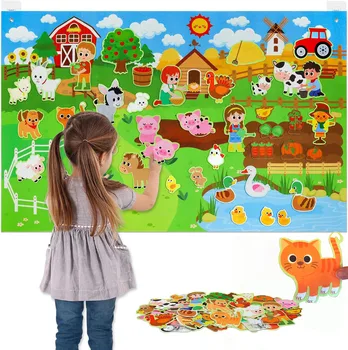 Farm Animals Felt Story Set 1