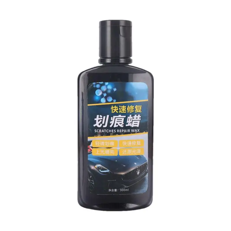 Car Scratch Remover 300ml Auto Detailing Wax Car Polish Car Cleaner Vehicle Care Wax For Slight Scratches