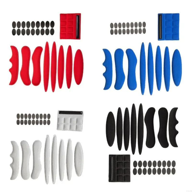 

652D Foam Padding Kit 27Pcs for Head for Protection Liners Inner Protective Pads Bicycle Replacement Pad Cushion Mat Set for