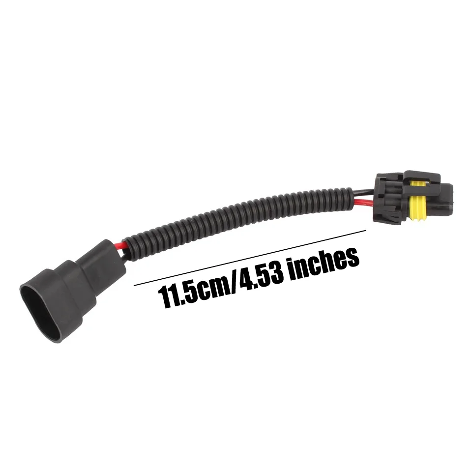 9005 HB3 9006 HB4 9012 9150 9155 9140 9145 H10 Extension Wiring Harness Male to Female Socket  Connector  Adapter