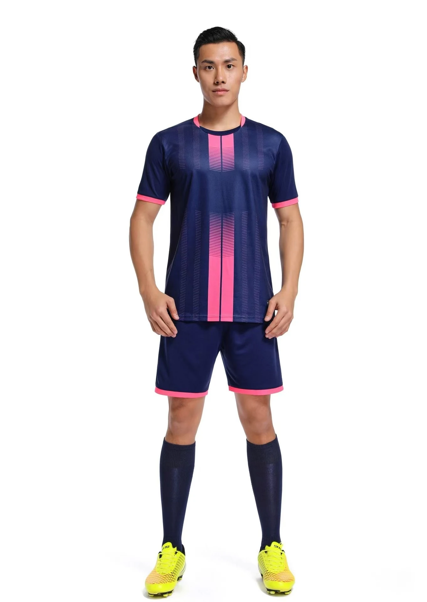 قميص كرة قدم سريع الجفاف للأطفال والكبار ، قميص تدريب ، حبل تخطي المنافسة ، زي فريق ملابس رياضية