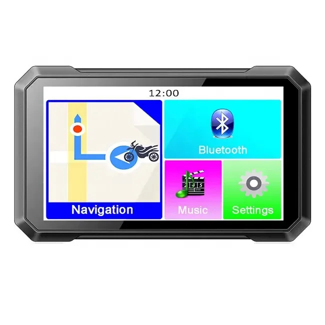 

7-дюймовый портативный многоязычный автомобиль для CE6.0 BT 512M RAM GPS мотоциклетный навигатор