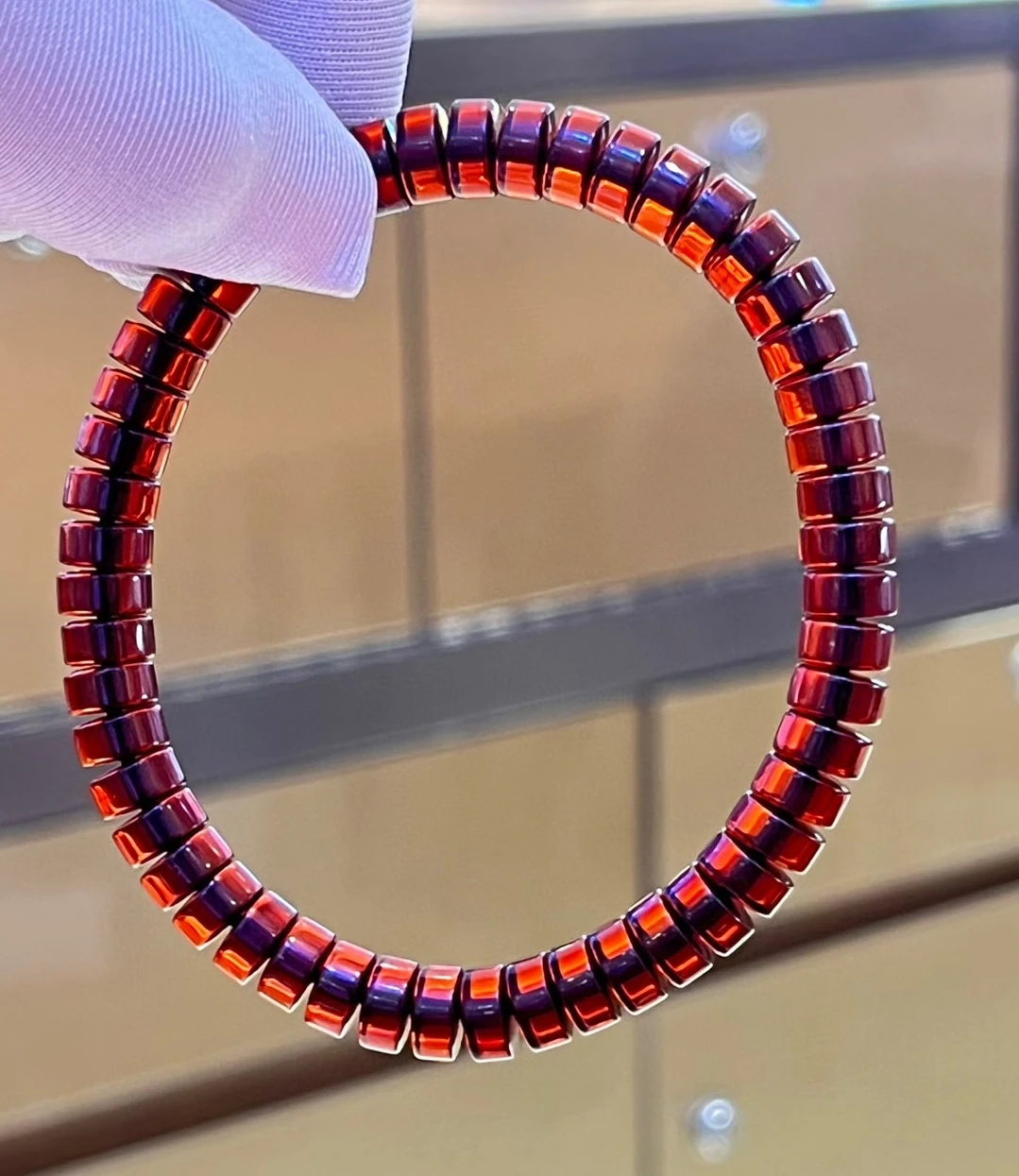 Certificated Natural Red Amber String Bracelet Unisex Handmade Real Stone Hand Strand DIY Bead For Necklace Bangle Boho Jewelry