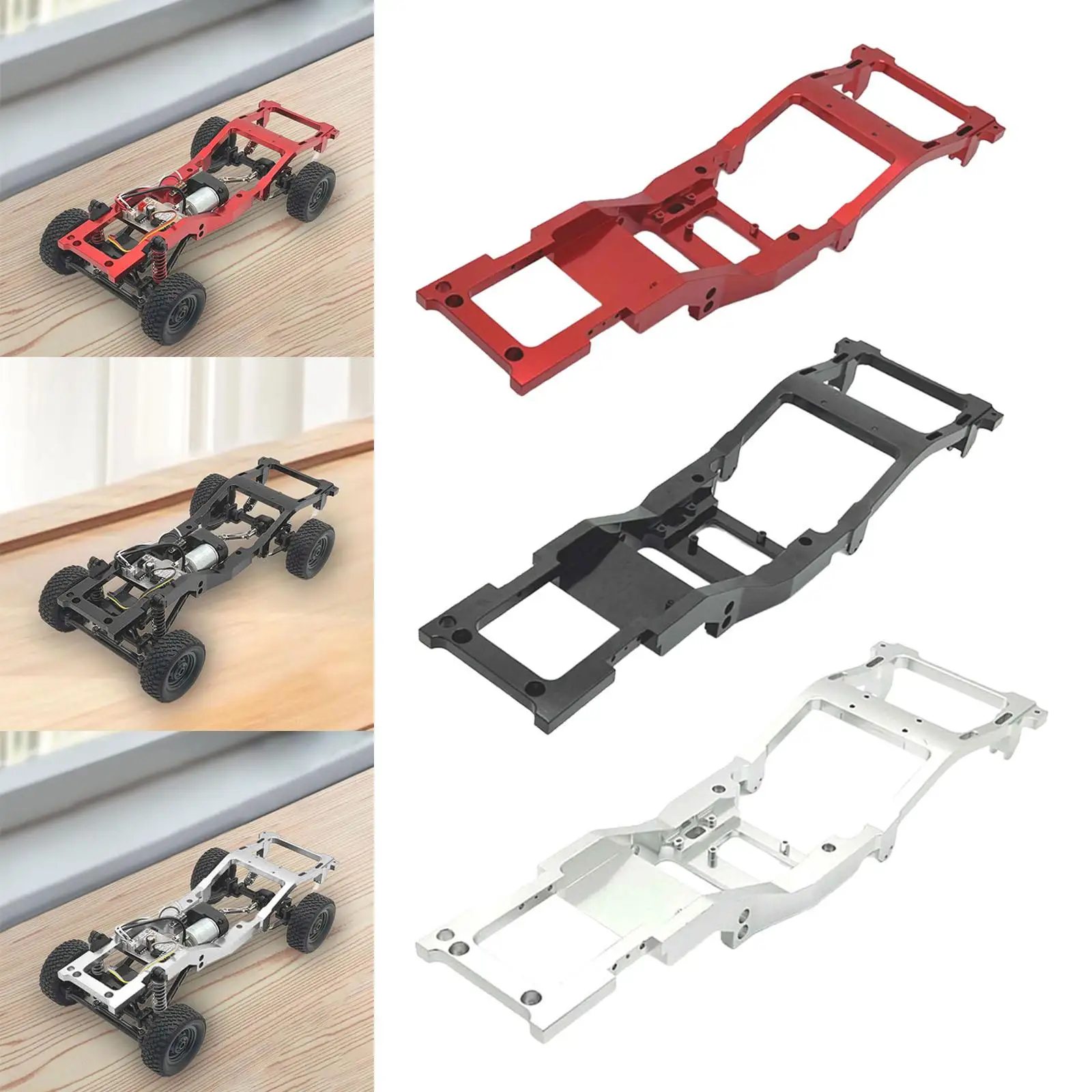 

Запасные части для рамы шасси кузова радиоуправляемого автомобиля, масштаб 1/12, алюминиевая радиоуправляемая рама для автомобилей MN82, хобби, модель автомобиля, аксессуары для самостоятельного изготовления автомобиля