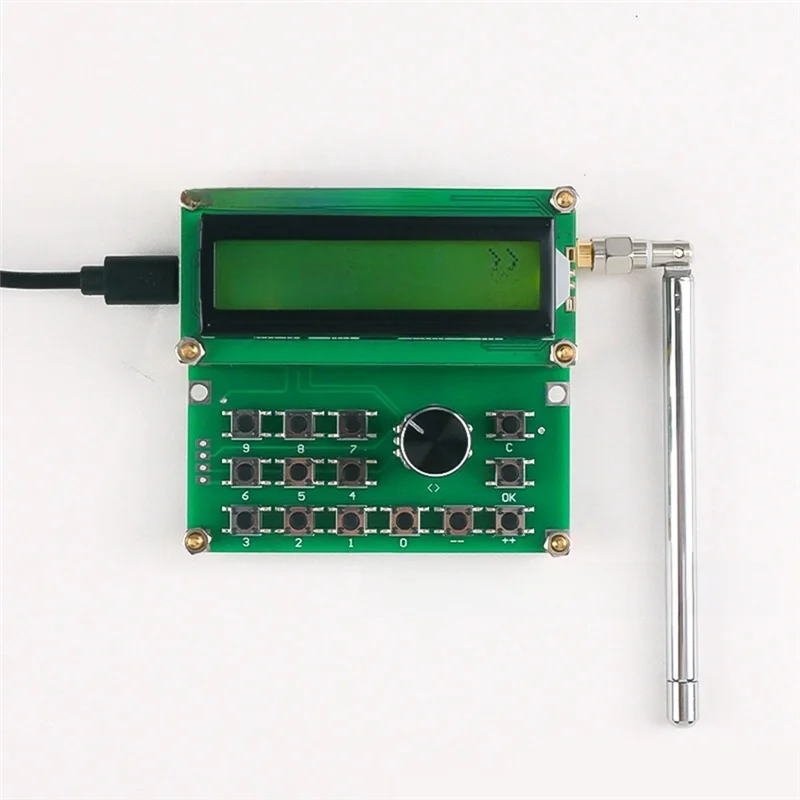 AS95-ADF4351 Signal Source, DC 4.5V-5.5V RF Generator 35Mhz-4400Mhz 1K/10K/100K/1M For Technical Projects