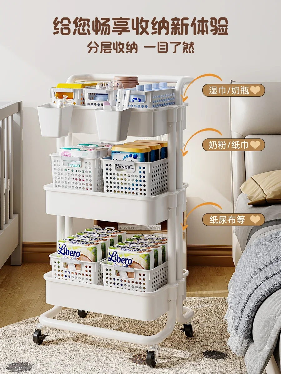 Make Up Trolley Drawer Hair Salon Storage Cart With Wheels Nail Furniture Car Support Pedicure Hairdressing Cabinet Beauty Lash