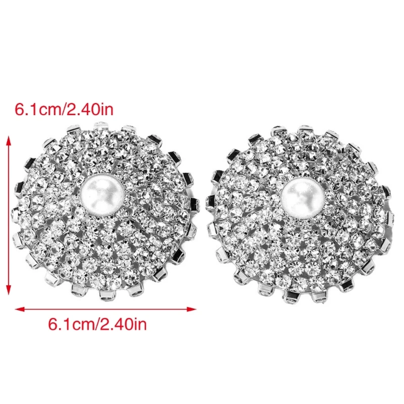 Women Pearl Rhinestones Pasties Crystal Diamond Breast Nipple Cover Body Jewelry