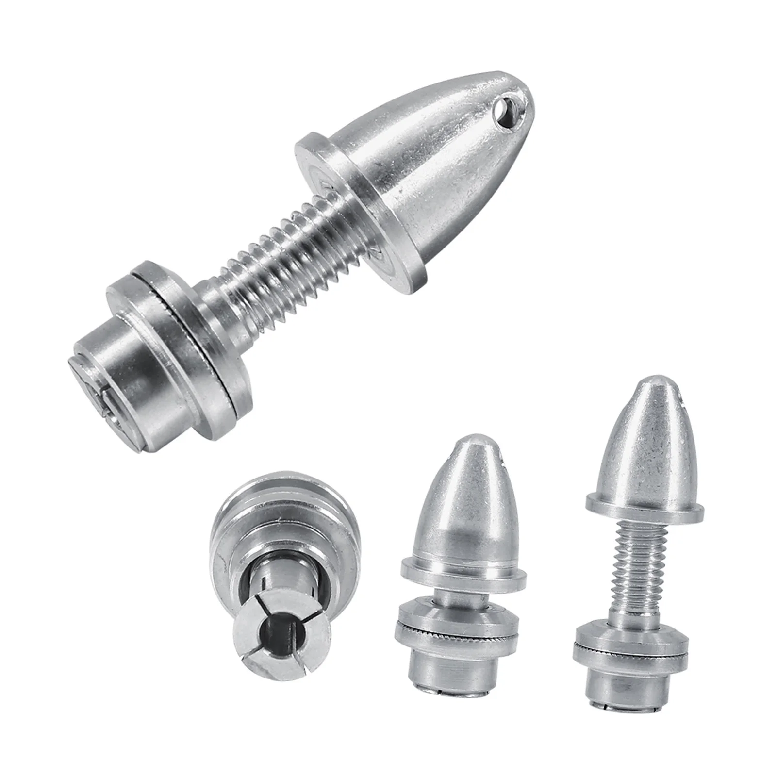 リモコン用アルミニウムプロペラアダプターホルダー,5mm, 5個セット