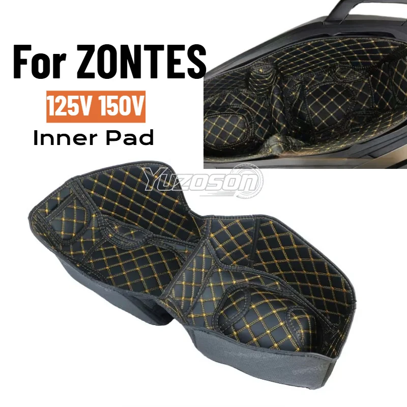 For ZONTES 125V 150V 2026 Motorcycle Seat Bucket Pad Cargo Liner Protector Storage Luggage Box Liner Pad Accessories 125 150 V