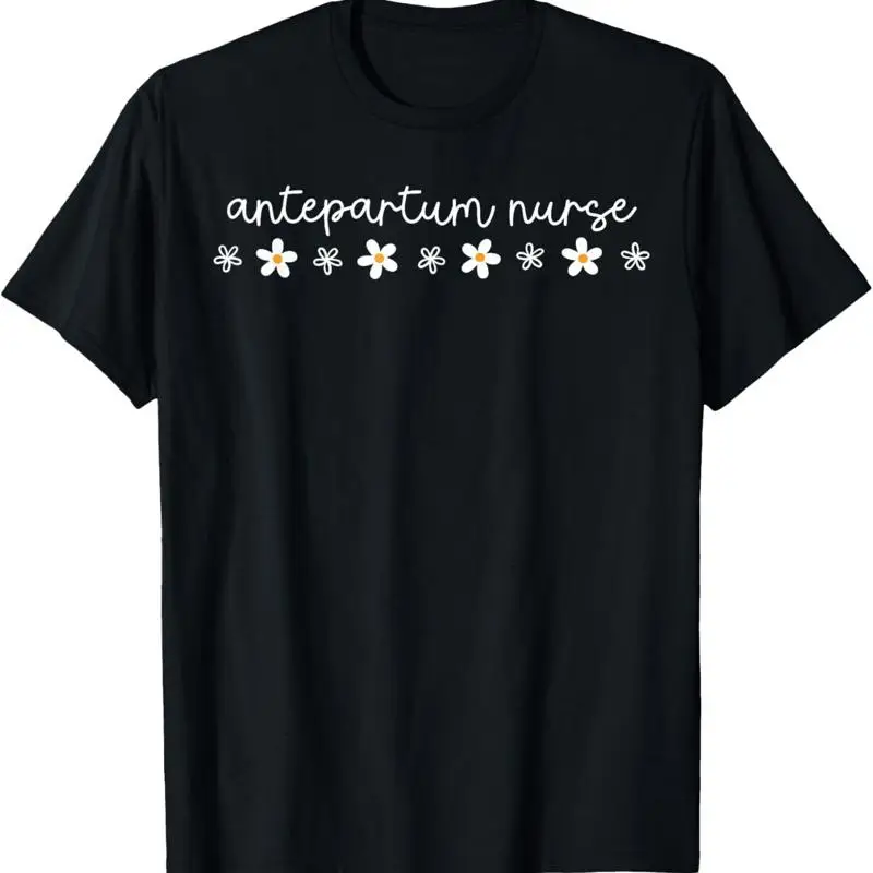 

Футболка для кормления Flower Daisy Antepartum Nurse Ob_Gyn