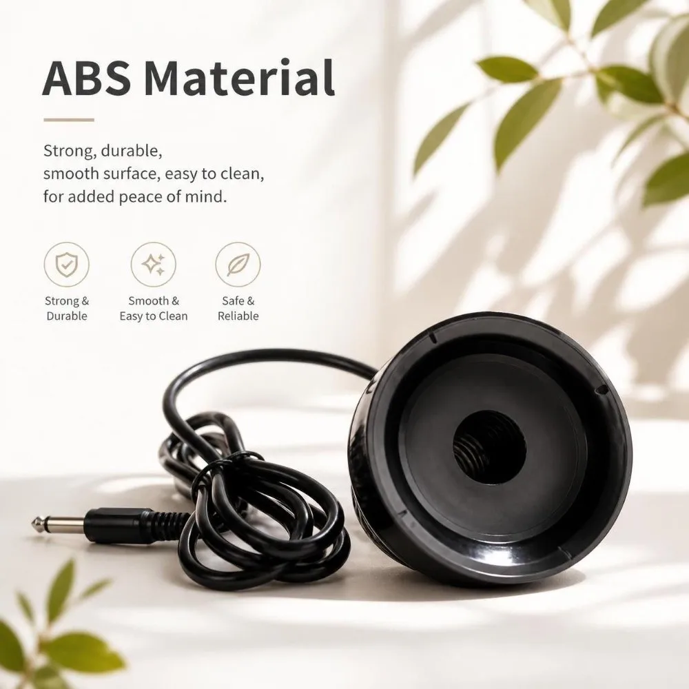 Black Ionic Head Easy Install Portable Hydrogen Foot Bath Replacement Ionic Technology Foot Spa Replacement Head