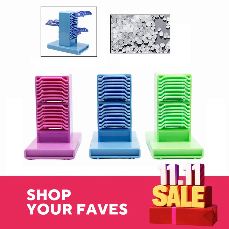 

1/5 шт., кронштейн для стоматологического лотка, стоматологические инструменты, стойка для размещения оттисков, трехслойный пластиковый держатель для зубов, органайзер, стойки