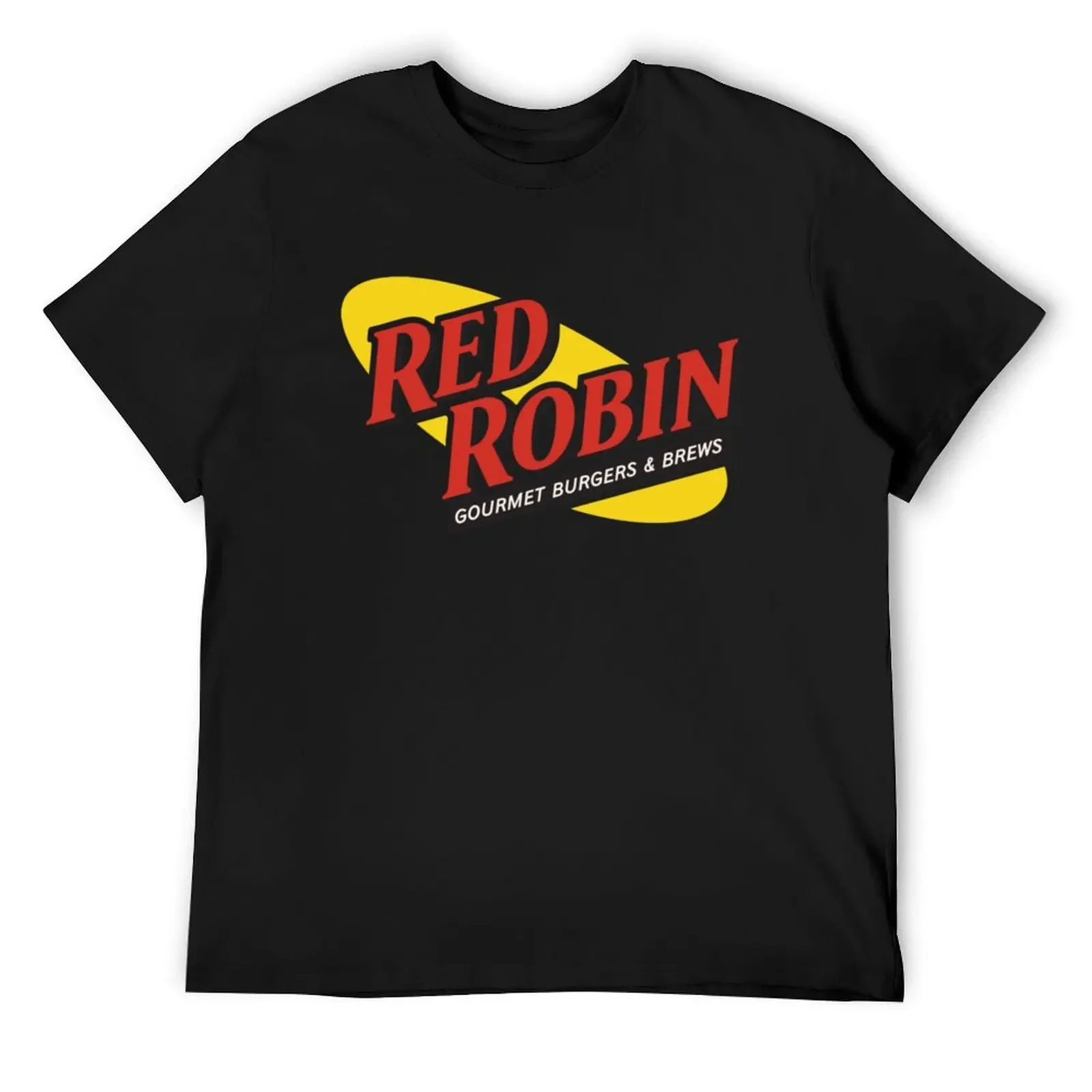 red robin gourmet T-Shirt customs cotton graphic tees summer tops t shirts for men graphic