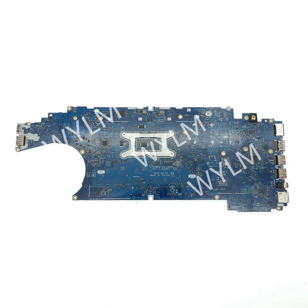 LA-J382P i5-10310U CPU Laptop Motherboard For Dell Latitude 5510 Mainboard CN 0JHN2X  JHN2X