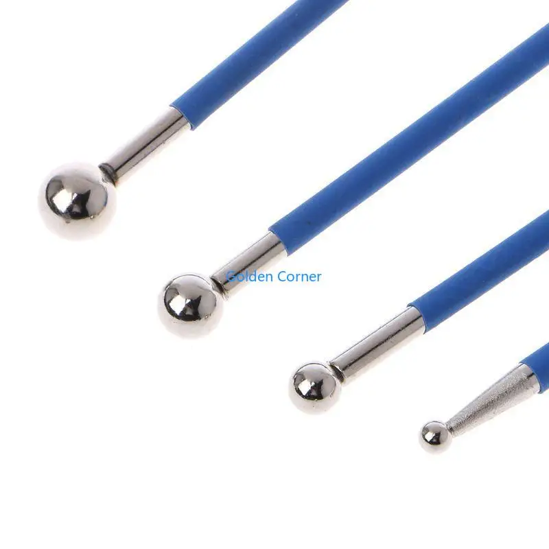 E15D 4PCS/SET DUAL STAILESSTEEL STEEL