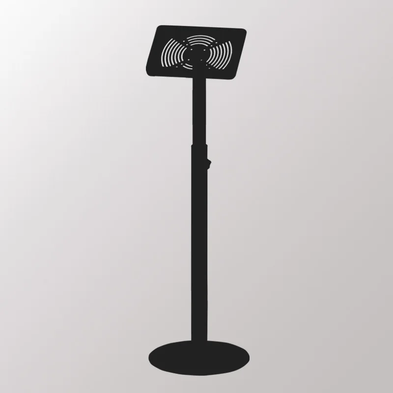 Adjustable Multi Angle Lockable iPad Floor Stand For Supermarket Tablet PC Display