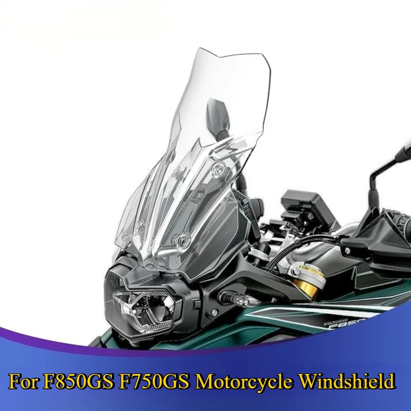For BMW F850GS F750GS Motorcycle Front Windshield Windproof Device Protective Cover Modification Accessories with Fixed Bracket