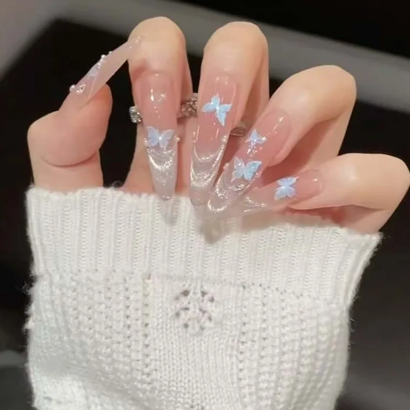 แปรงเพ้นท์เล็บสองหัว 1/4 ชิ้น สำหรับวาดลายสามเหลี่ยม ปากกาเพ้นท์ลายเส้น ลายเฟรนช์ ลายดอกไม้ สำหรับทำเล็บ