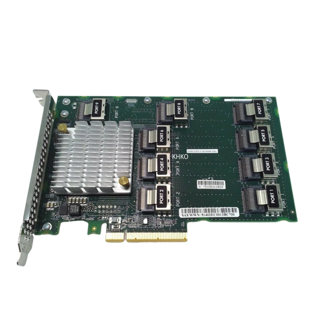 

727253-001 727252-001 727250-B21 9-port SAS Expansion Card Original 761879-001 AEC-83605 12GB SAS EXPANDER CARD