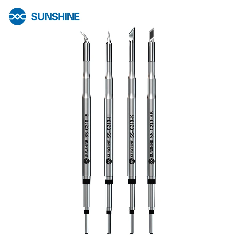 C210 Integrated Soldering Iron Tip S210 Heating Core Efficient Heat Conduction for JBC Sugon Aifen T210 T26 A9 Soldering station