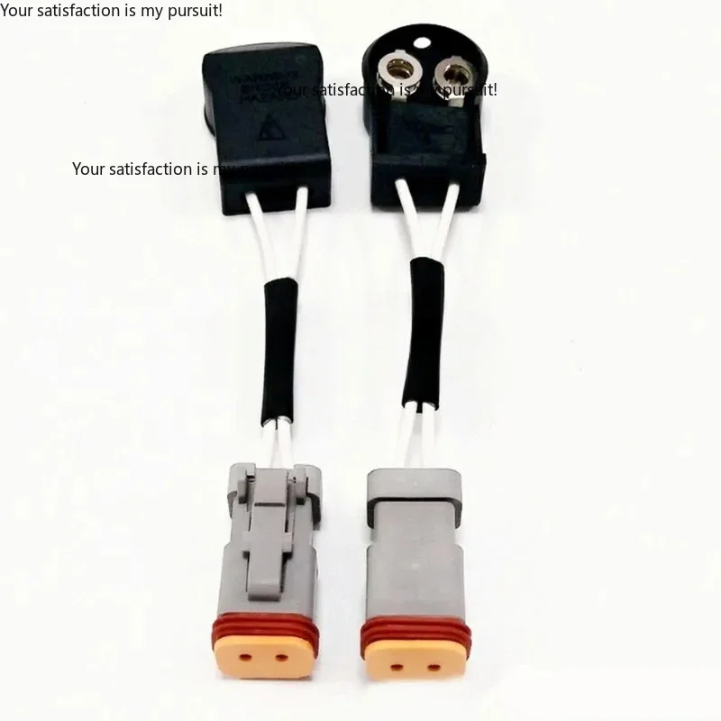 For CUMMINS N14 L10 ISM11 QSM1 Common Rail Injector Plug Cable 6Pcs Cable Connector 455-73803682 3071626