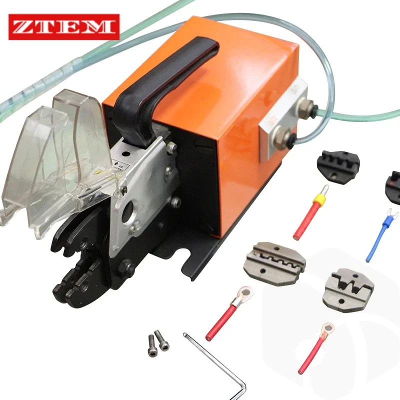 

AM-10 Pneumatic Terminal Crimping Machine Crimper Pliers Tool with Crimping Die for Optional Cold Pressing Tools Crimp Mold