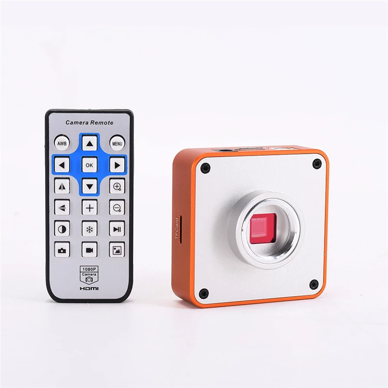 48MP Microscope Camera 2K 4800W HDMI-Compatible USB Industrial Electronic Digital Microscope for Phone PCB Soldering Repair