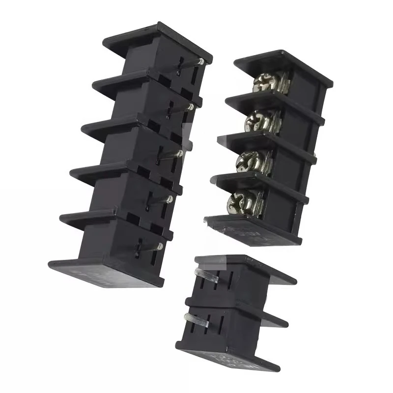 MG/DG45C/KF45C-2/3/4/5/6/7/8/9/10P terminal block PCB barrier type 9.5MM middle pin 2pcs