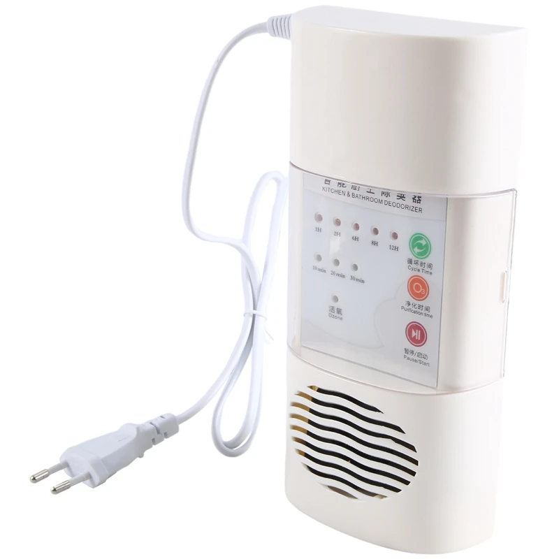 

Air Ozonizer Air Purifier Home Deodorizer Ozone Ionizer Generator Sterilization Germicidal EU Plug