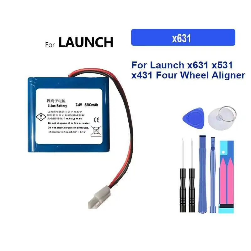 لإطلاق بطارية معدات تشخيص السيارات CRT501 971 3100 مللي أمبير في الساعة #4