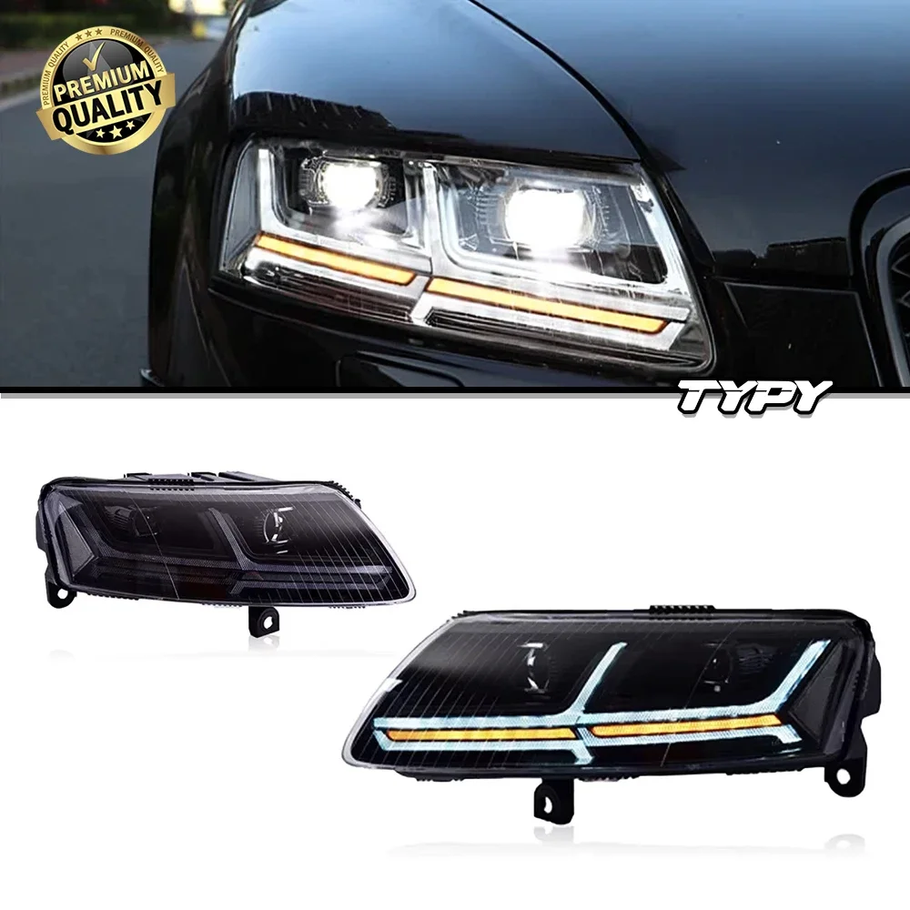 

Car Head Lamp For Audi A6L 2005-2012 Upgrade Modified To New Dynamic Turn Signal Car LED Headlight Assembly