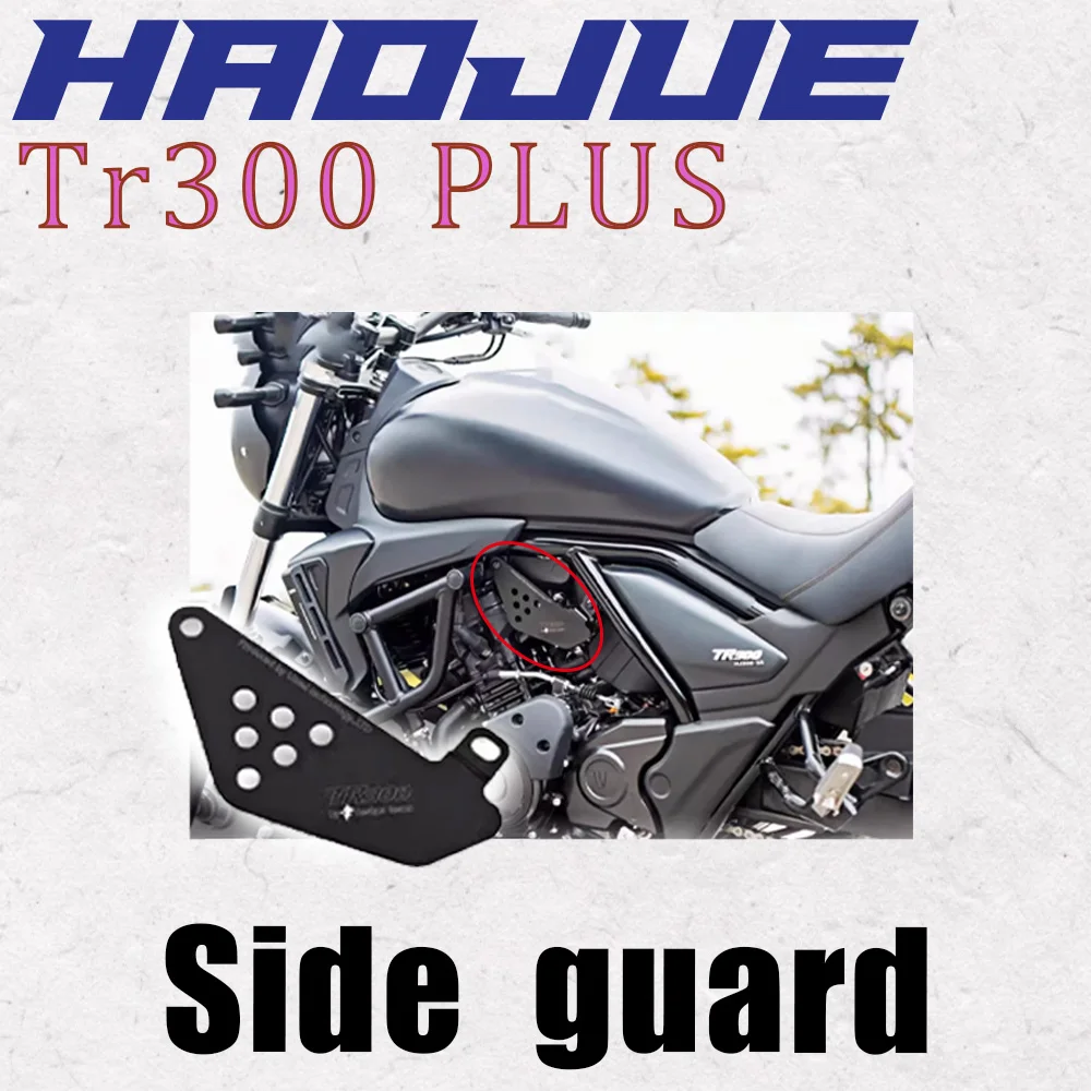 

Подходит для Haojue Tr300, модифицированные детали, боковая перегородка, электрическая крышка, защитная крышка из алюминиевого сплава Efi
