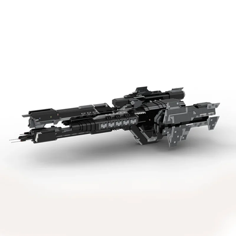 7358 pièces Moc Star Battle HALO UNSC FRIGATE-grand modèle blocs de construction briques assemblage créatif jouet éducatif présent