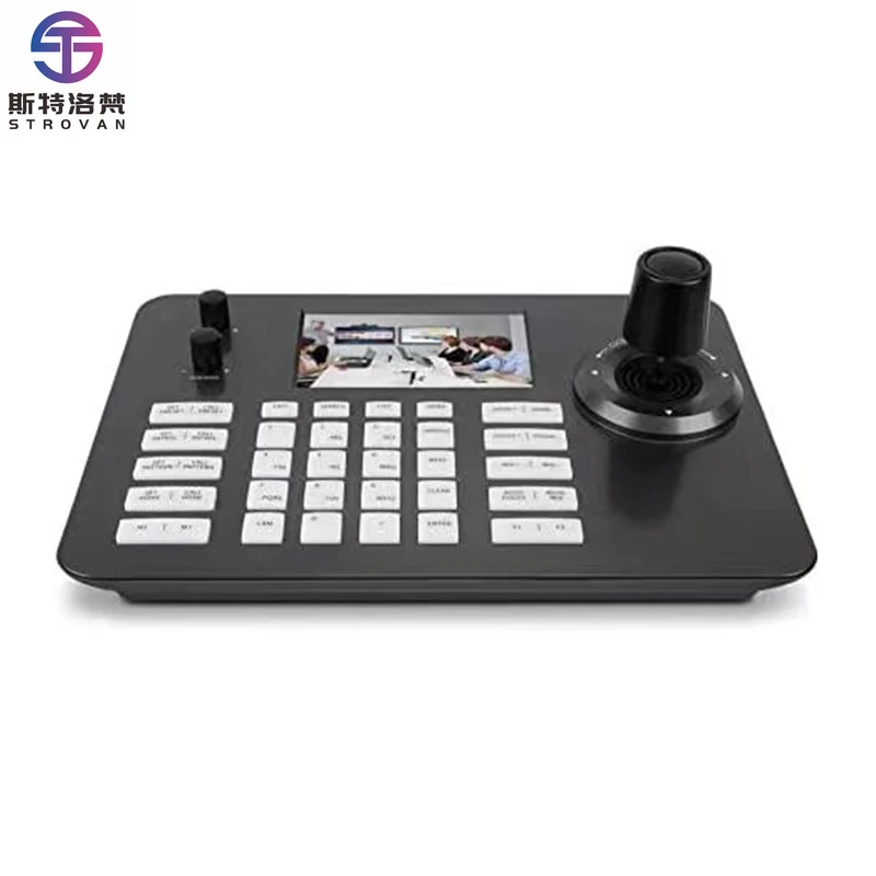 

KBD2030 IP PTZ Joystick Controller Tops Could Control 200 Pcs s VMix OBS Wirecast IP Keyboard Controller