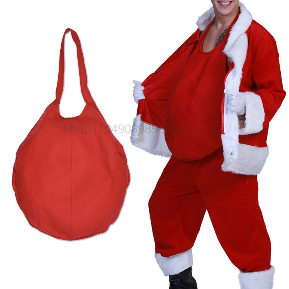 Weihnachten Santa Claus Cosplay Gefälschte Bauch Falsche Schwangerschaft Bauch Cosplay Film Requisiten Weihnachten Santa Claus Cosplay Gefälschte Bauch Weste