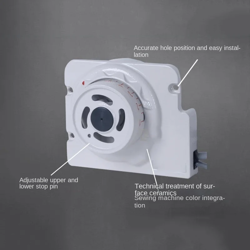 550W Industrial Sewing Machine Servo Motor with Needle Positioner Pure Copper Coil Clutch Motor Brushless 200-6500RPM