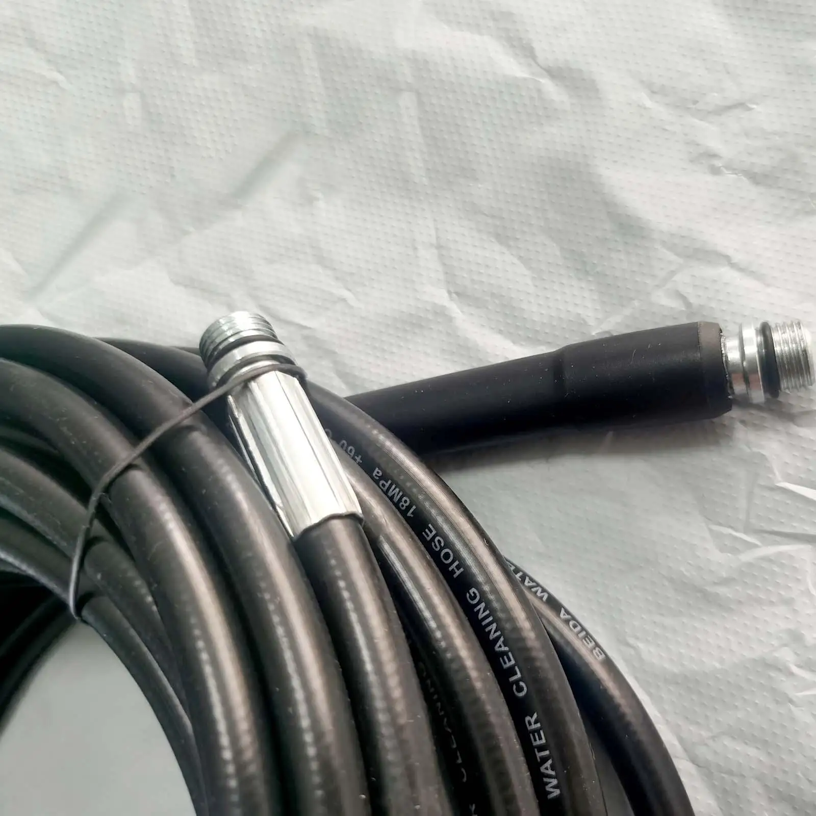 

Pressure Washer Parts Accessories Neoprene Hose 10m Jet Wash Replacement for Home Car Cleaning